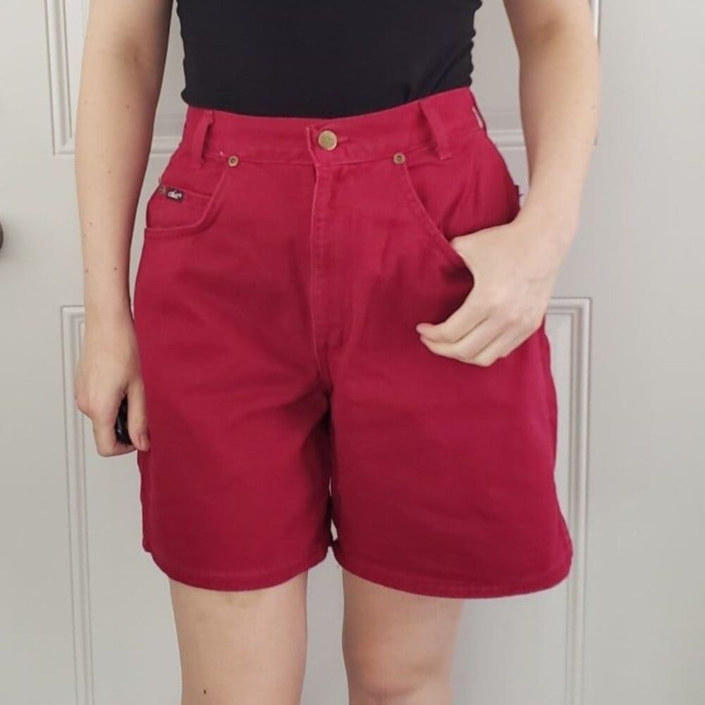 90s‎ Chic Pink Denim Shorts